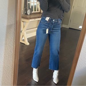 Levi's Straight Leg Blue Jeans